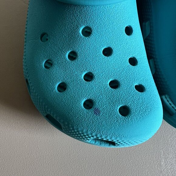 Crocs Classic Clog - Turquoise (Turq Tunic) Size W4-M2 - Picture 3 of 12